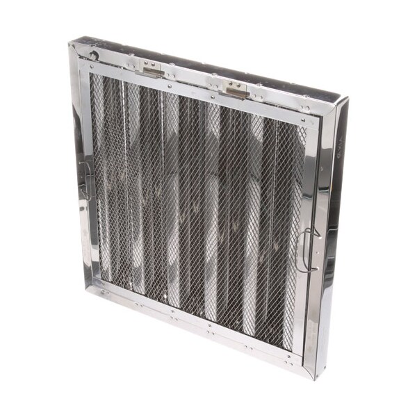 Hood Filter, Type6, S/S, 20X20 W/Spk Arst, Btm Brk